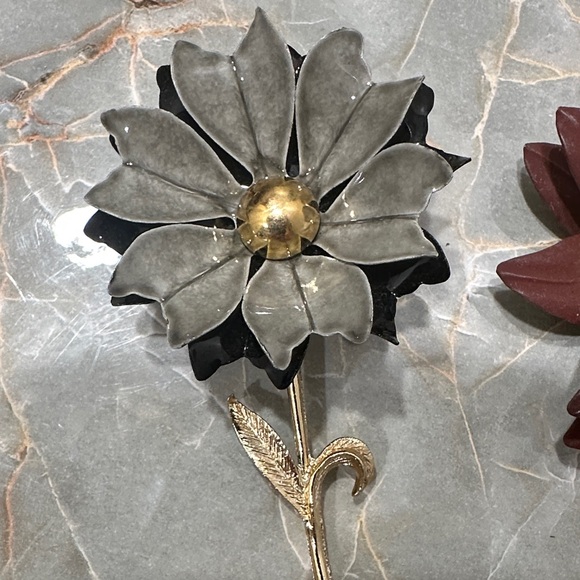 Set of 4 Vintage brooches - Picture 4 of 5